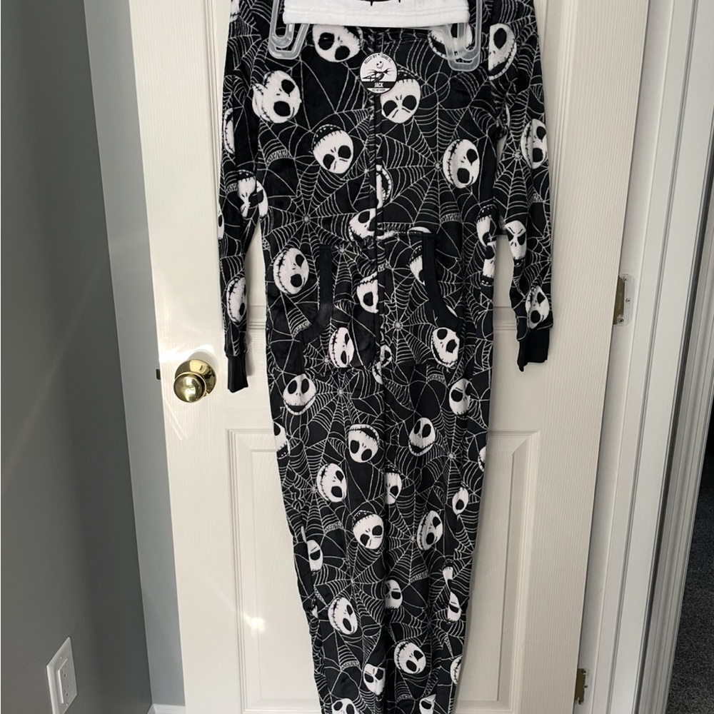 Black and White Skeleton Onesie